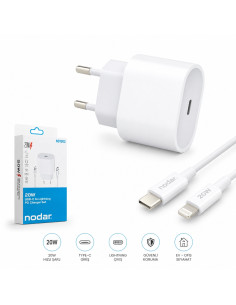 NODAR ND1002 Type-C Lightning Hızlı Şarj Seti 20W PD...